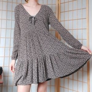 American Eagle floral baby doll dress